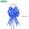 Unique Bargains Durable Big Present Bow Functional Plastic Flower Ribbon Pull Bows 10 Pcs - 3 of 4