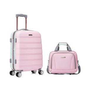 Rockland Melbourne Hardside Expandable Spinner Wheel Luggage Carry On Suitcase - 1 of 4