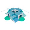 ECR4Kids SoftZone Four Tunnel Maze, 15-Piece - 2 of 4