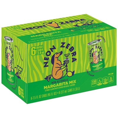 Neon Zebra Margarita Mix - 6pk/7.5 fl oz Cans