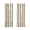 PAGED Metallic Print Total Blackout Curtains for Bedroom,Window Curtain Panels with Grommet Top,Curtains for Living Room,Machine Washable - 2 of 4