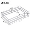 ALEXOUN Floor Bed with Safety Guardrails for Kids,Wood Montessori Kids Floor Bed,No Box Spring Needed,for Kids,Girls,Boys - 3 of 4