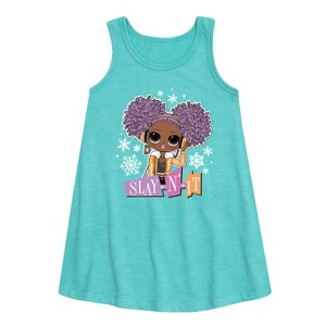 - LOL Surprise! - Winter Dolls Graphic Sleeveless Aline Dress - 1 of 3