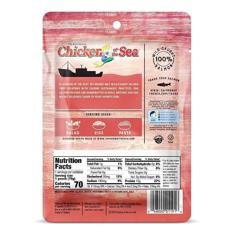 Chicken of the Sea Pink Salmon - 2.5oz, 2 of 3