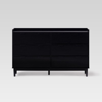 Simple Cut Out Handles 6 Drawer Dresser Riviera - Saracina Home : Target