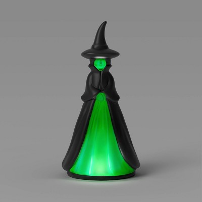 Medium Lit Plastic Witch Figurine - Hyde and EEK! Boutique™ Black