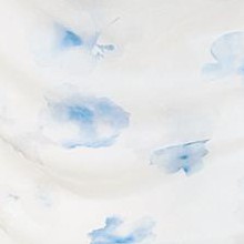 white blue floral