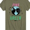 Boys' - Wicked - Glinda and Elphaba Pink Goes Good With Green Short Sleeve Graphic T-Shirt - 2 of 4