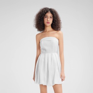 Women's Strapless Bubble Dress - Wild Fable™ - 1 of 4