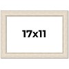 PosterPalooza | Weathered White Picture Frame - UV Acrylic, Backing Board, Hanging Hardware Included - 2 of 4