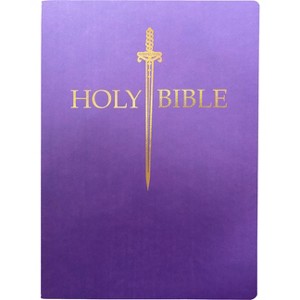 KJV Sword Bible, Large Print, Royal Purple Ultrasoft - (King James Version Sword Bible) by  Whitaker House (Leather Bound) - 1 of 1