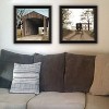 2Piece Vignette Headin' Home, Miller's Creek Bridge Black Framed Wall Art for Living Room, Bedroom Wall Art Print for Home Decor by Billy Jacobs - 2 of 4
