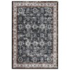 Washable Vintage Area Rug – Stain-Resistant, Non-Slip, Thin Lightweight Carpet, Retro Distressed Floral Mat for Living Room, Dining, Office - 2 of 4