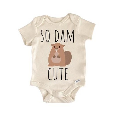 Beaver Dam Animal - Baby Boy Girl Clothes Infant Onesie® Funny Cute Newborn GS1