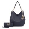 MKF Collection Ashley Vegan Leather Women’s Hobo Shoulder Bag with Wristlet Wallet by Mia K - 2 of 4