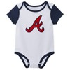 MLB Atlanta Braves Infant Boys' 3pk Bodysuit - 2 of 4