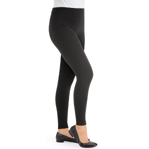 Collections Etc 2 Pk Fleece Lined Leggings - 1 of 4