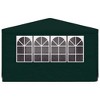 vidaXL Outdoor Canopy - Professional Party Tent with Side Walls, UV and Water Resistant with Durable Steel Frame, 13.1'x13.1', Green. - 4 of 4