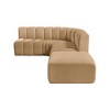 Meridian Furniture,Arc Velvet Modular Sofa - 4 of 4