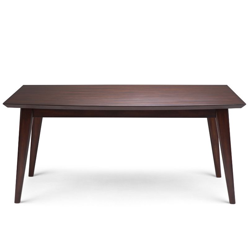 WyndenHall Tierney Mid Century Rectangle Dining Table Java Brown, 4 of 11