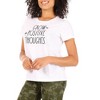 RAE DUNN - Women's Short Sleeve Classic Slub T-Shirt - 3 of 4