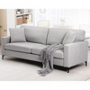 83 Inch Sofa, Comfy Couch, Modern Sofa, 3 Seater Sofa with Deep Seat, Lounge Cozy Sofa for Living Room Apartment Small Space, Corduroy Sofa - 2 of 4