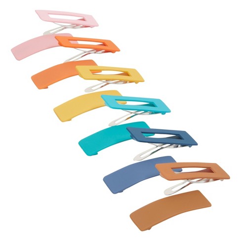 5 colors Assorted Snap Clips for Toddler babies girl hair accessories hair clips 