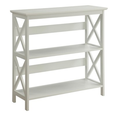 target 3 shelf bookcase white