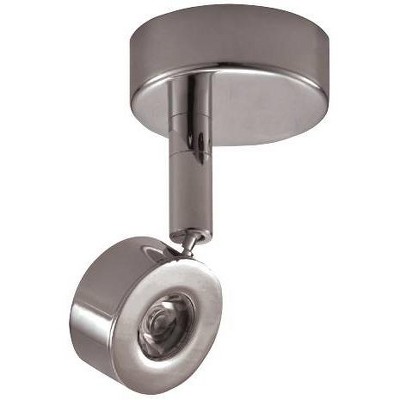 Eurofase 4 1/2" Wide Puck Chrome LED Picture Light
