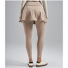 Coolmee Skirted Leggings for Women Tennis Yoga Pleated Leggings with Skirt - 2 of 3