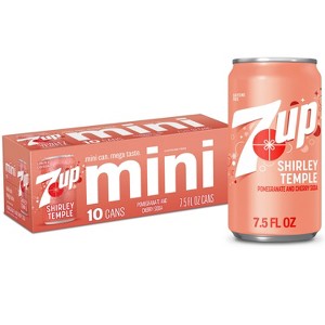 7UP Shirley Temple -10pk/7.5oz Mini Cans - 1 of 4