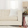 Diamond Poly Filled Square Throw Pillow - Rizzy Home - 2 of 4