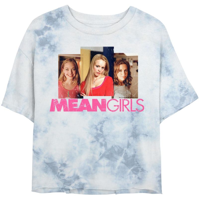 Junior's Mean Girls Plastics Portraits T-Shirt, 1 of 5