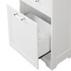 Kumasinova 68.4" Tall Bathroom Storage Cabinet,Bathroom Cabinets Freestanding with 2 Drawers,Storage Cabinets with Adjustable Shelves for Bathroom - 3 of 4