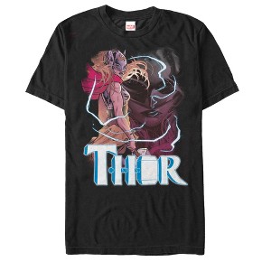 Men's Marvel Thor Lightning T-Shirt - 1 of 4