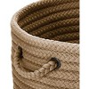 Colonial Mills Simply Home Solid - Cafe Tostado 24"x24"x14"  100% Polypropylene Round - 4 of 4