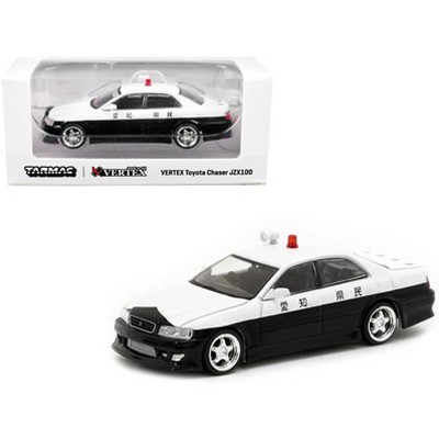 Toyota Vertex Chaser JZX100 RHD Japanese Police Black and White 