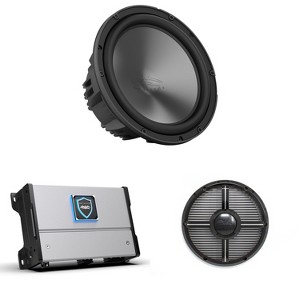 Wet Sounds HTM-1 - HTM Series Full-Range Class-D 1200 Watt at 1Ω Mono Amplifier, Wet Sounds REVO 10 FA S4 V3 - REVO Series 10" Free Air 4Ω V3 Subwo... - 1 of 4