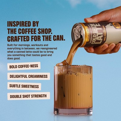 Wandering Bear Coffee Vanilla Latte - 8 fl oz