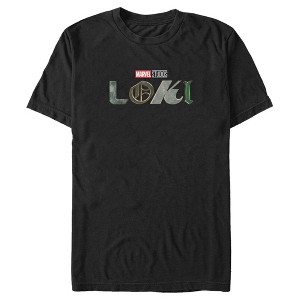 Men's Marvel Color Loki Logo T-Shirt - 1 of 4
