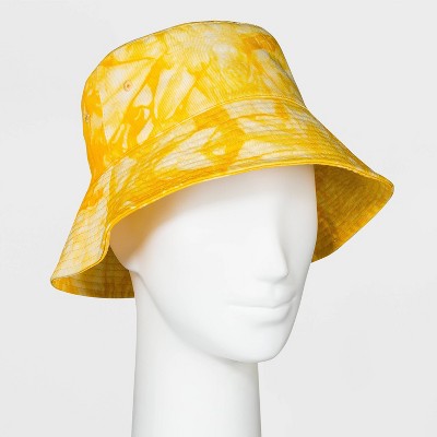 Women's Tie-Dye Bucket Hat - Wild Fable™ Yellow