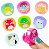 Squishmallows Butterfly mini Hair Claw Clips 8pcs - Squishmallows Hair Accessories Multi-Color Claw Clips for Girls - 2 of 4
