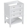 Ridstar 33 in. H White Bathroom Storage Cabinet with Drawer and Open Shelf - 4 of 4