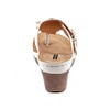 GC Shoes Flora Flower Comfort Slide Wedge Sandals - 3 of 4