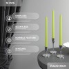 10 inch Taper Candles Set of 12 - Tall Candles Unscented - Tapered Candle Sticks - 3 of 4