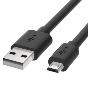 Fosmon Micro USB to USB Sync and Charge Charger Cable - 3ft - 1 of 3