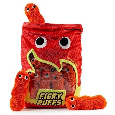 Kidrobot Yummy World Frye and the Fiery Puffs XL 19 Inch Plush