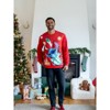 Disney Stitch Christmas Matching Family Sweatshirt Red - 2 of 4