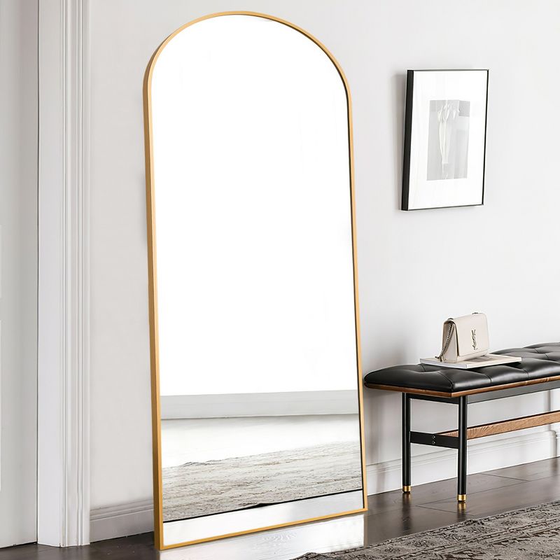 Neutypechic Metal Framed Arch Full Length Mirror, 5 of 9
