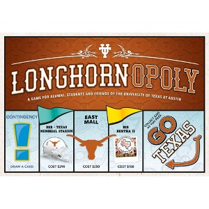 Late For The Sky Longhorn Opoly Texas Themed Family Board Game Ages 8+ - 1 of 4
